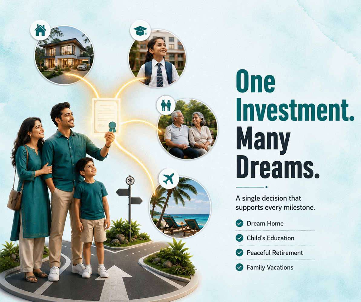 Illustration highlighting fixed deposit benefits